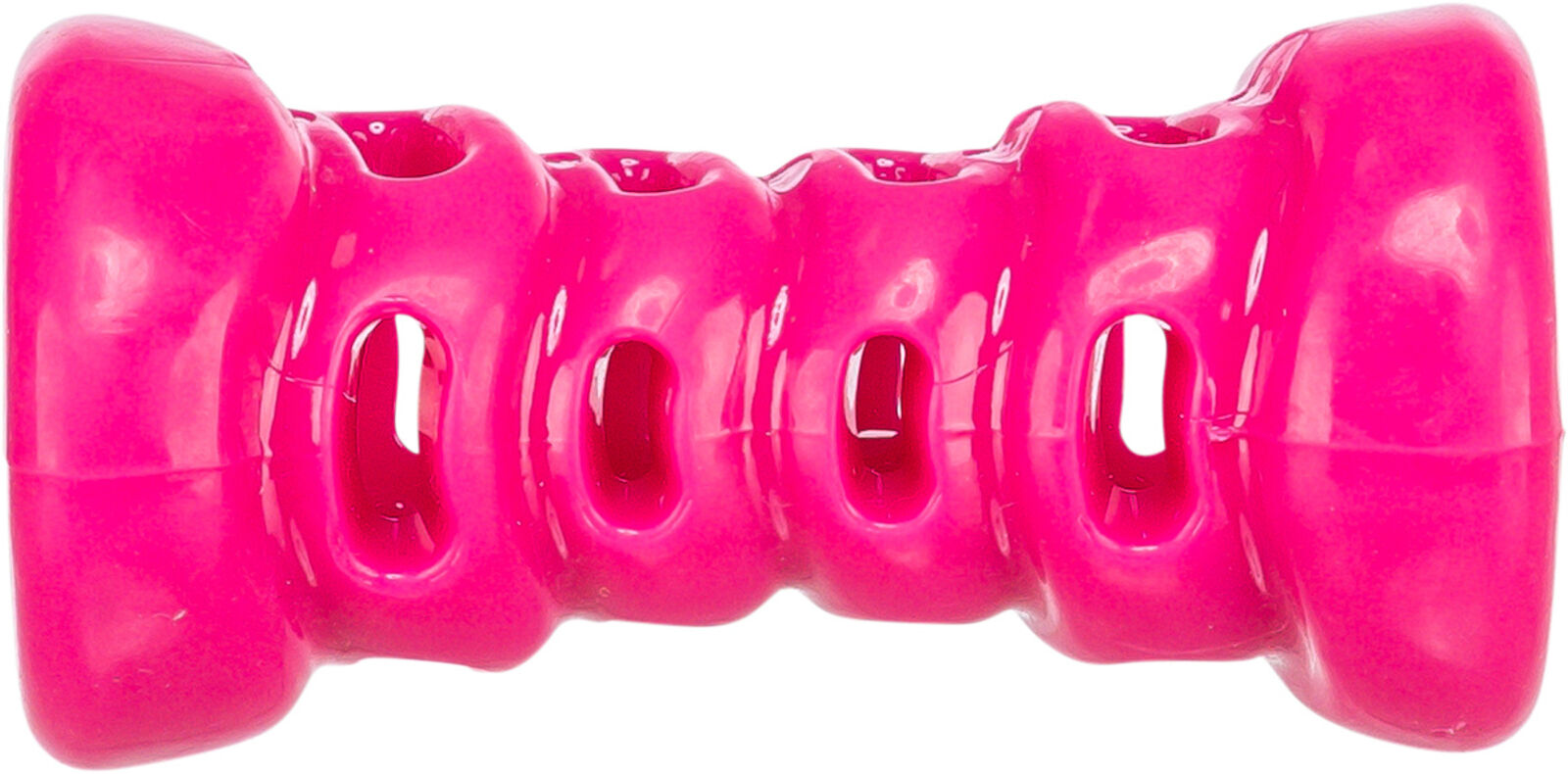 Игрушка для собак Кость суперпрочная, ТПР, розовый