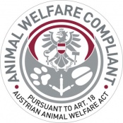 Одобрено организацией по защите животных (Австрия)