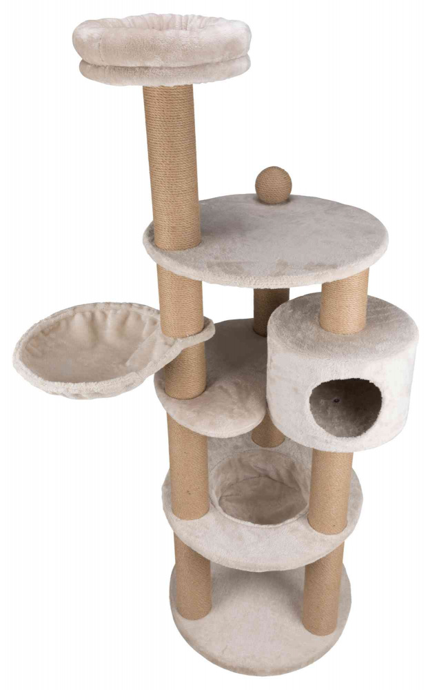 Домик для кошки Nigella, 177 см, светло-серый