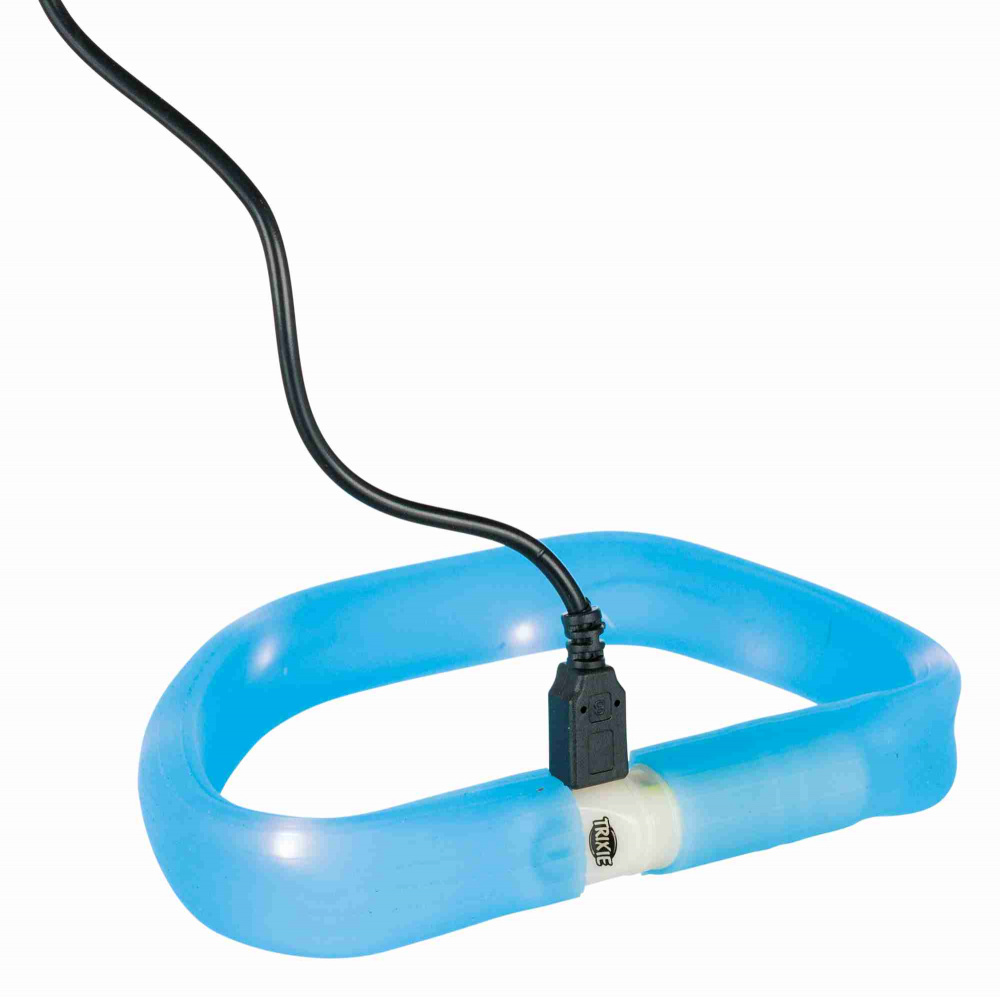 Мигающее кольцо для собак USB