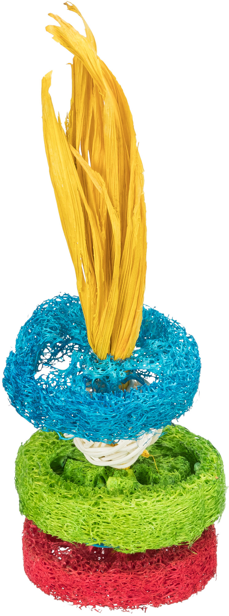 Игрушка для грызунов, колечки цветные