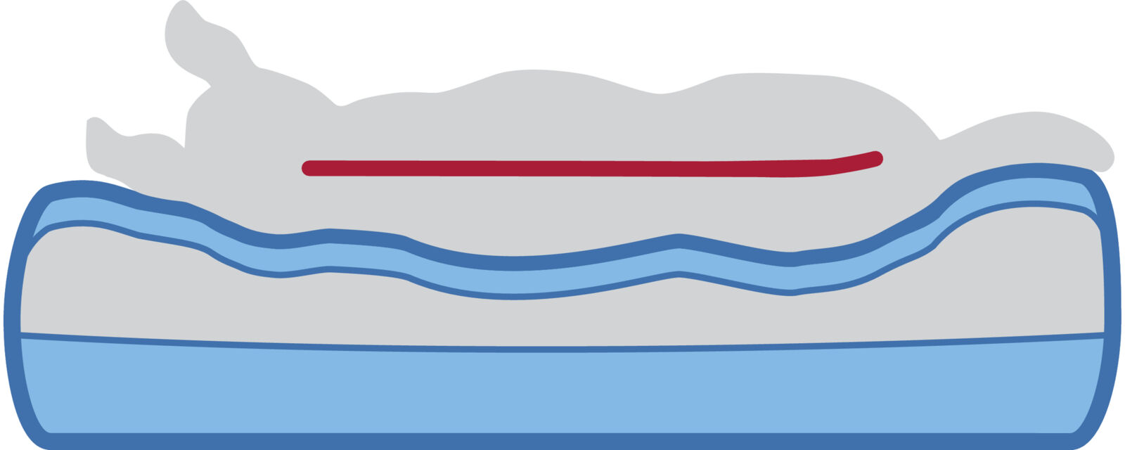 Лежак Vital Lino Soft, бежевый/кремовый