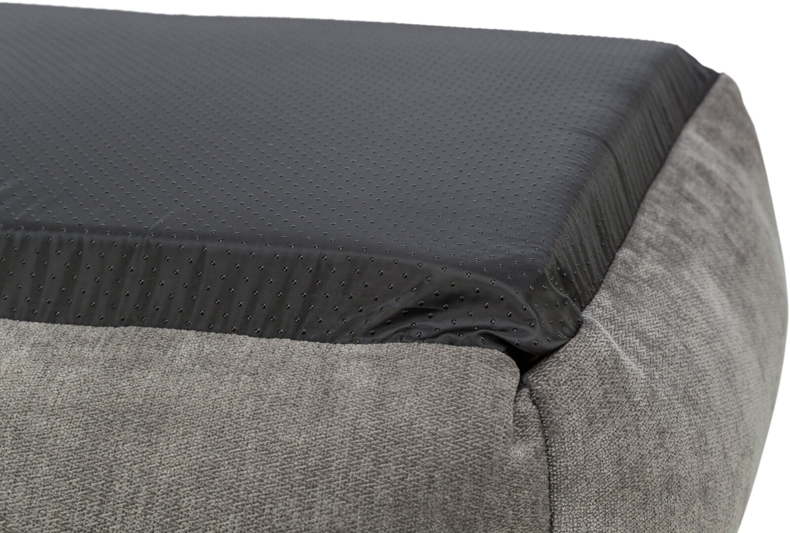 Лежак Lennox vital прямоугольный, серый