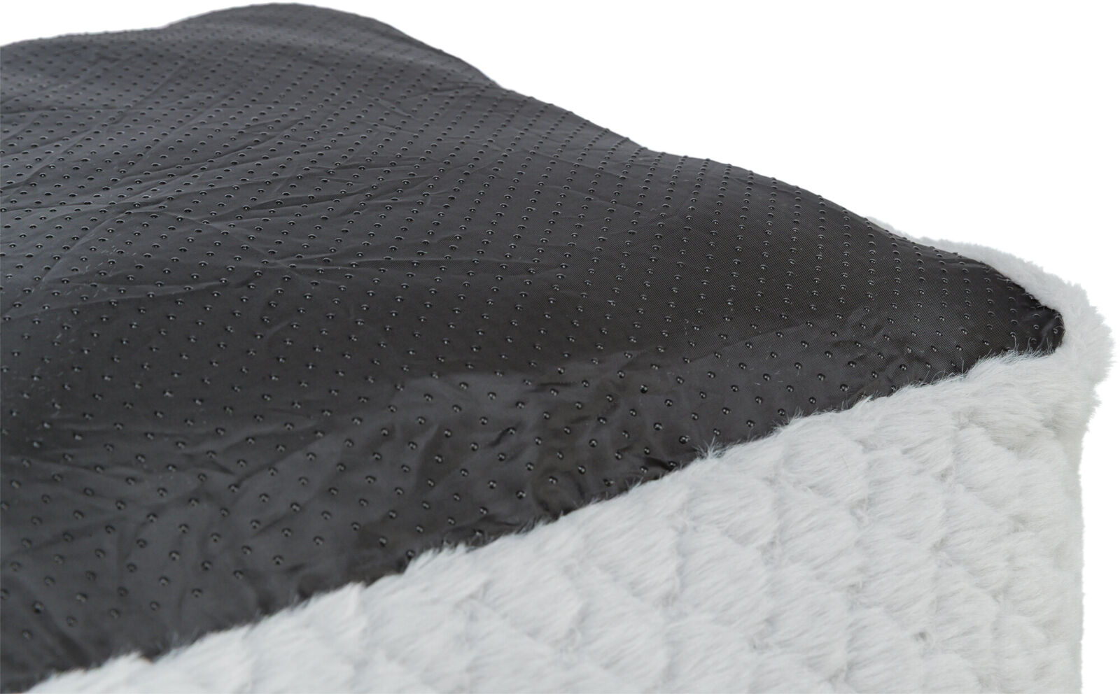 Лежак Kaline Mio, серый/розовый