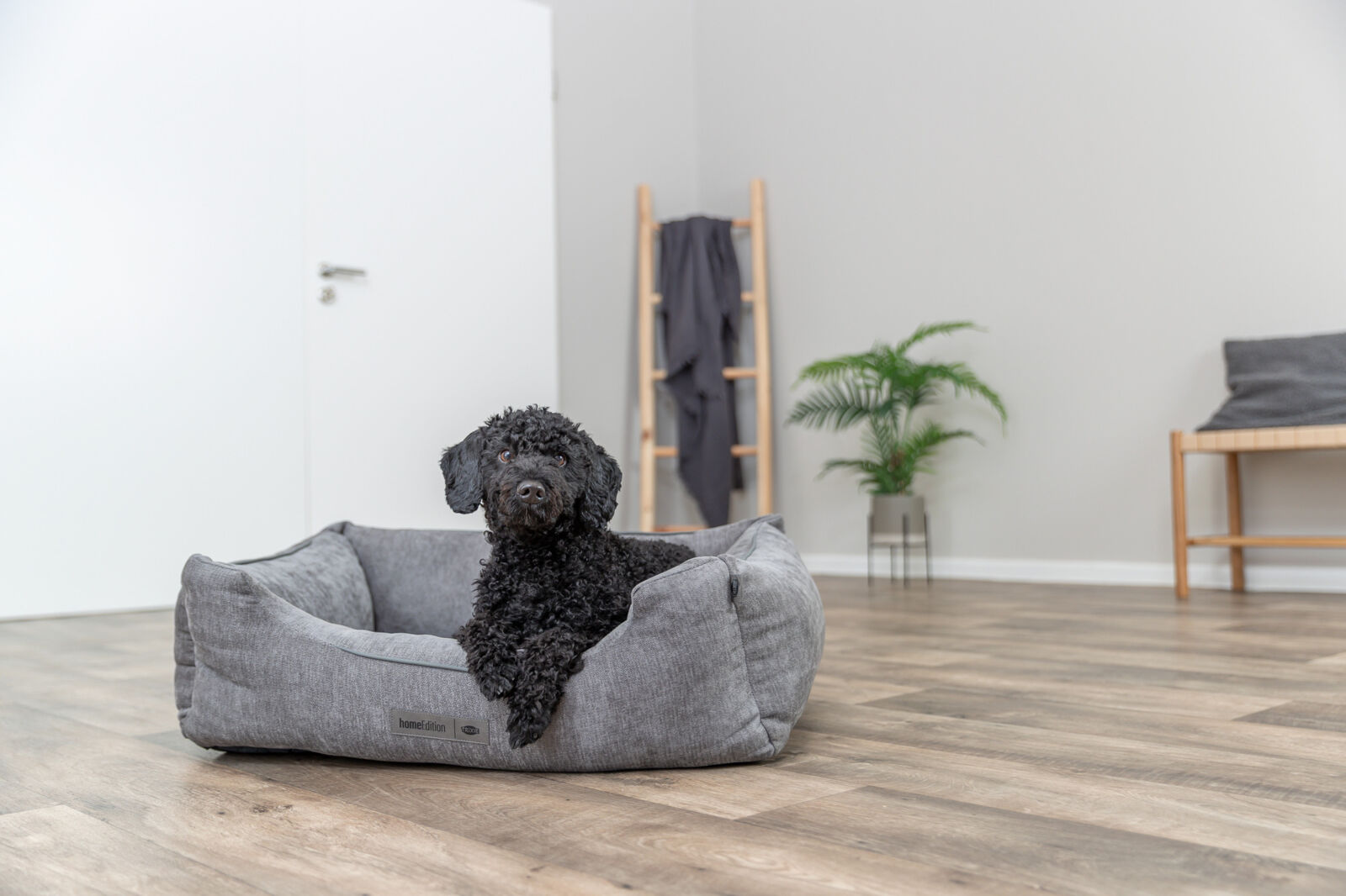 Лежак Lennox vital прямоугольный, серый