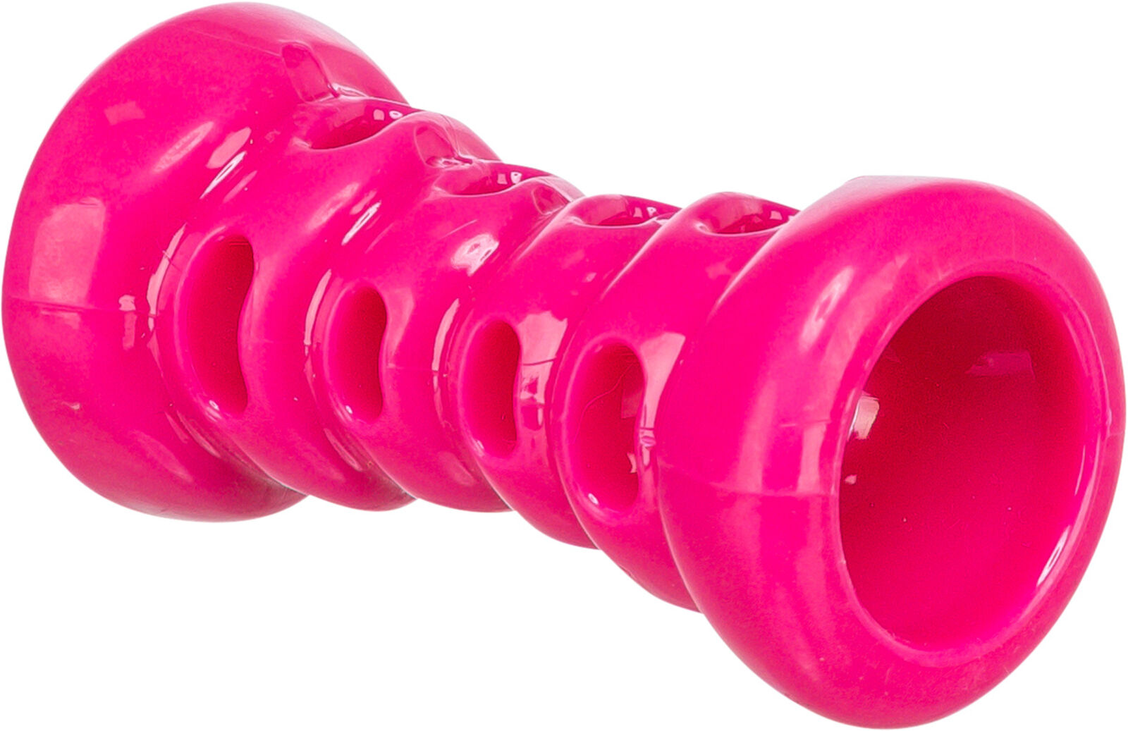 Игрушка для собак Кость суперпрочная, ТПР, розовый