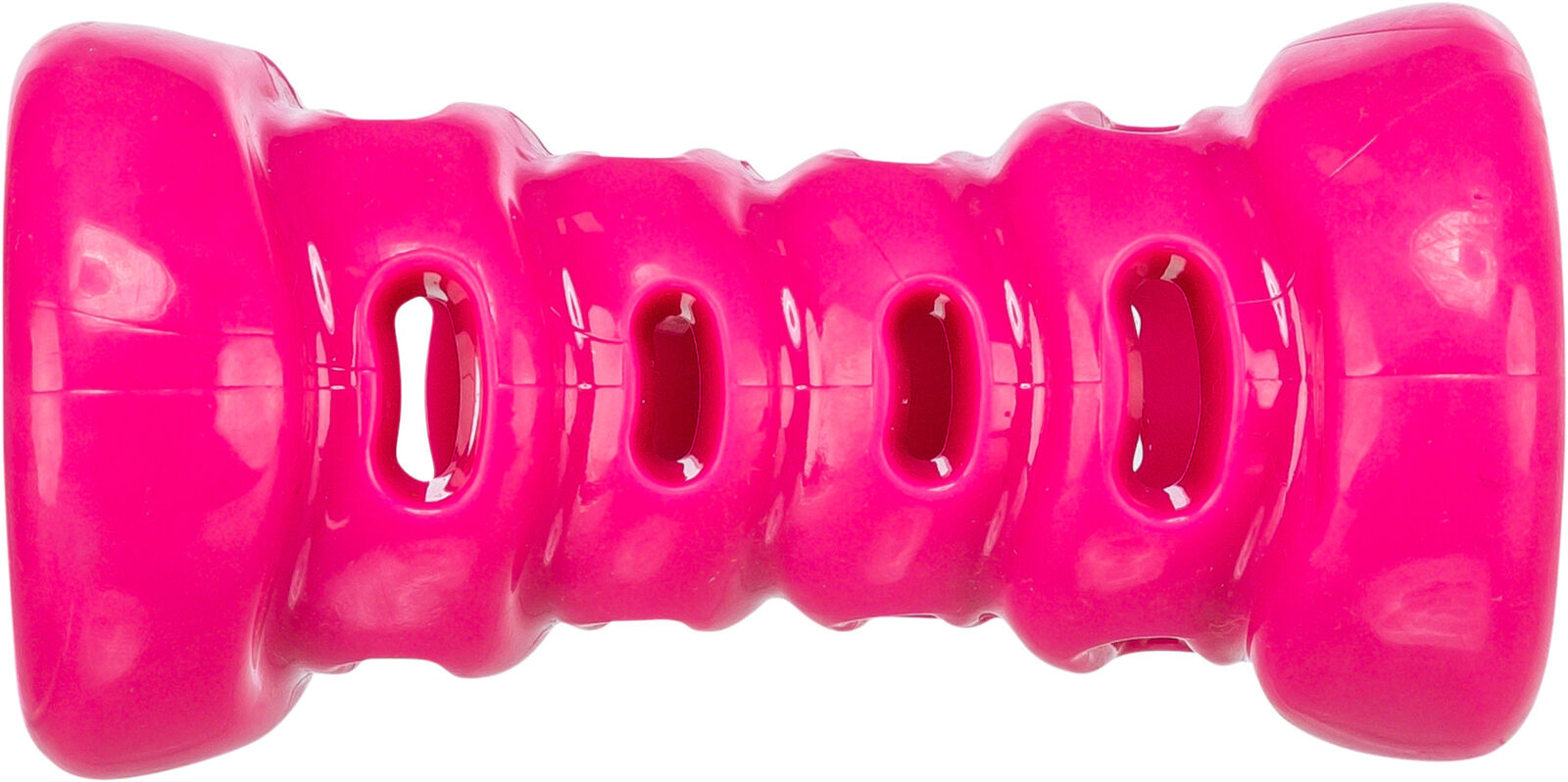 Игрушка для собак Кость суперпрочная, ТПР, розовый