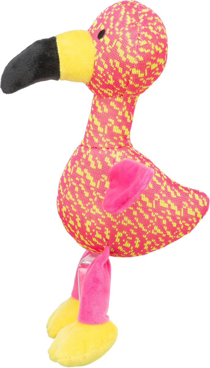 Игрушка для собак Фламинго, текстиль, розовый