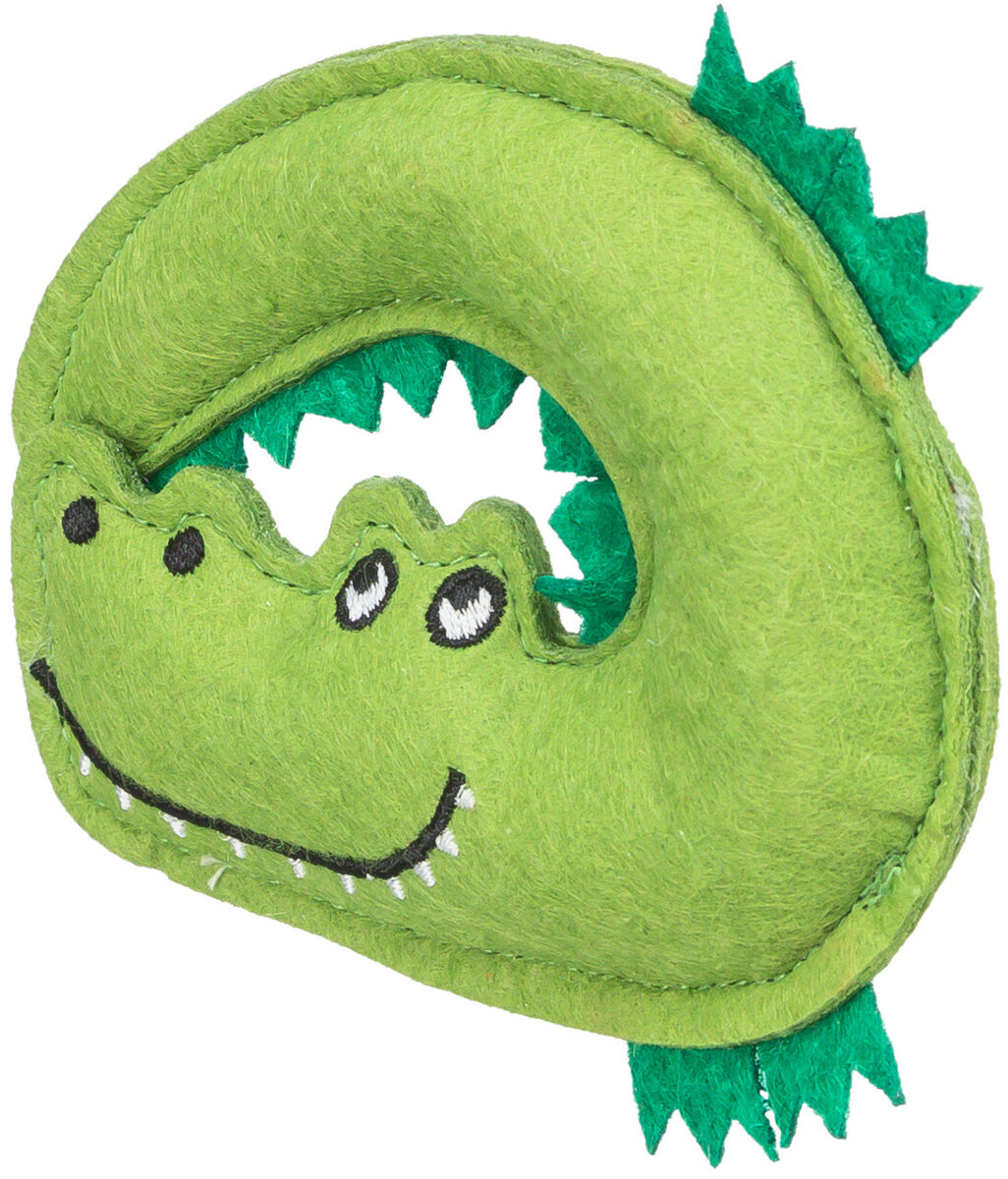 Игрушка для кошек Крокодил, войлок