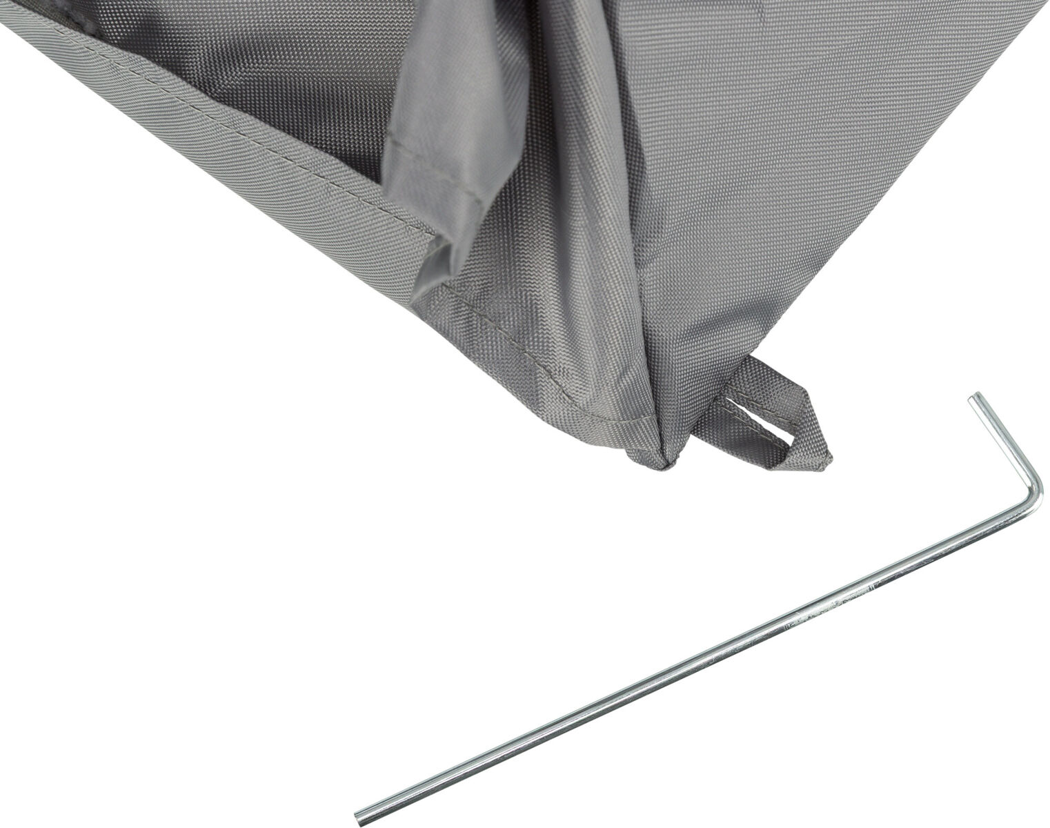 Домик для кошки Палатка, п/э, серый