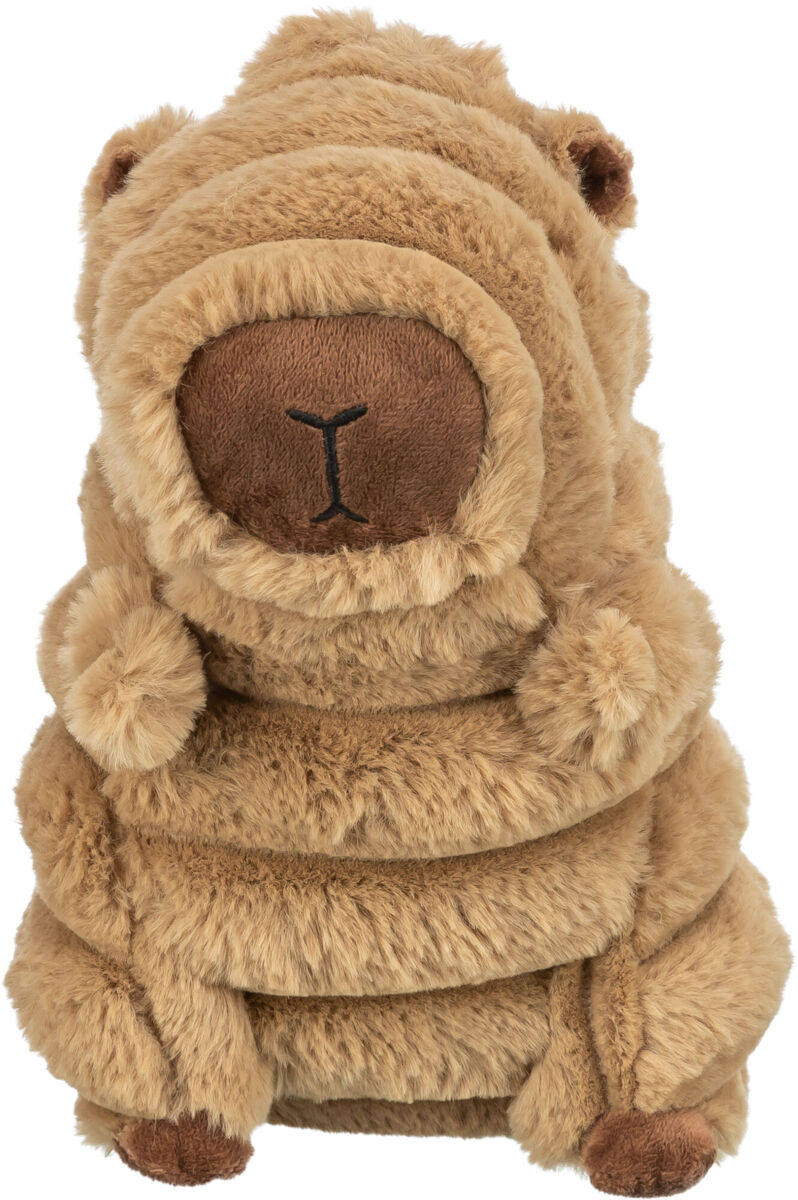 Игрушка для собак Капибара, плюш, коричневый