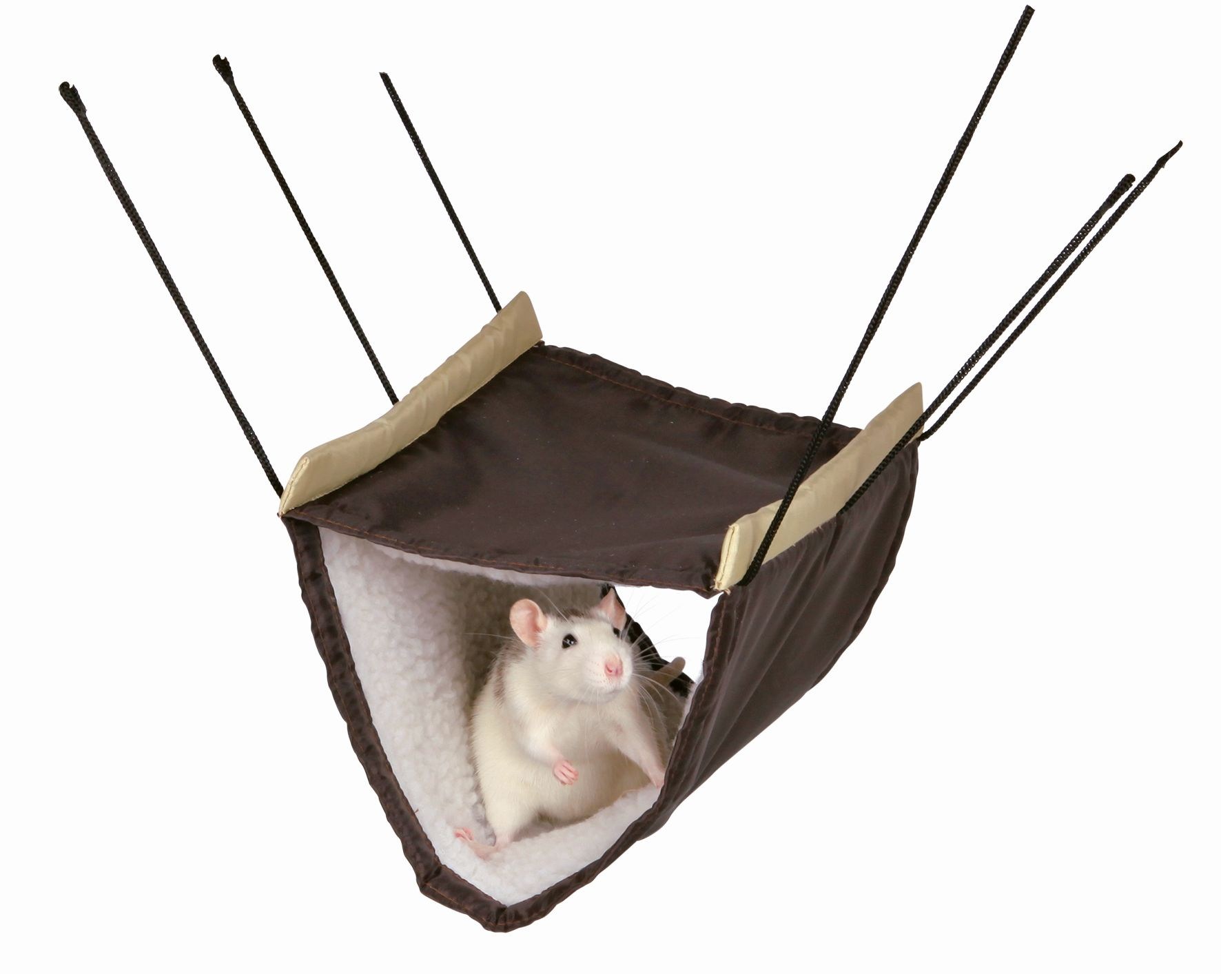 Вязаный гамак для крысы